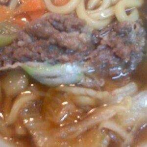 甘辛肉うどん